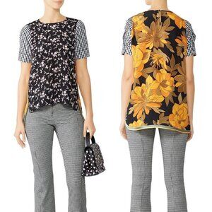 No. 21 Mixed Floral Blouse